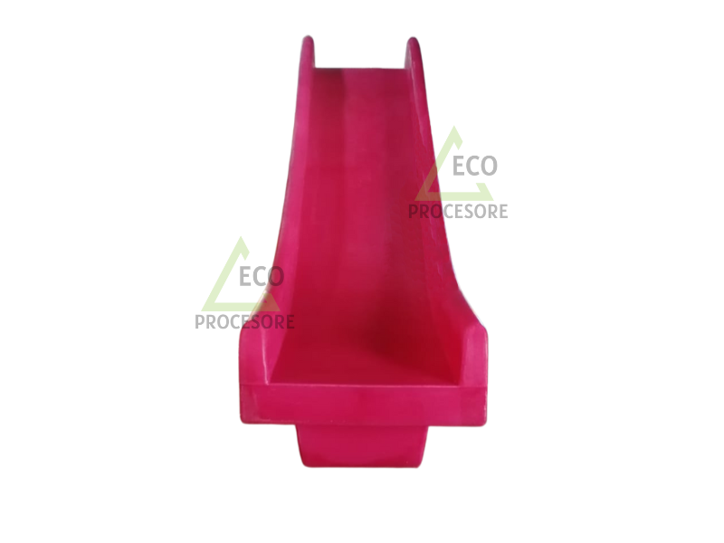 Tobogan Simple Recto Alto Tráfico - Rojo