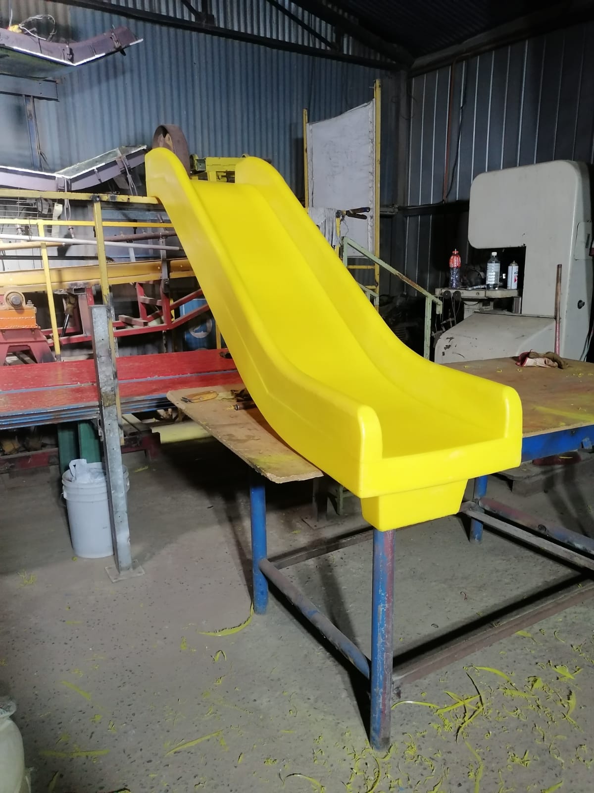 Tobogan Simple Recto Alto Tráfico - Amarillo