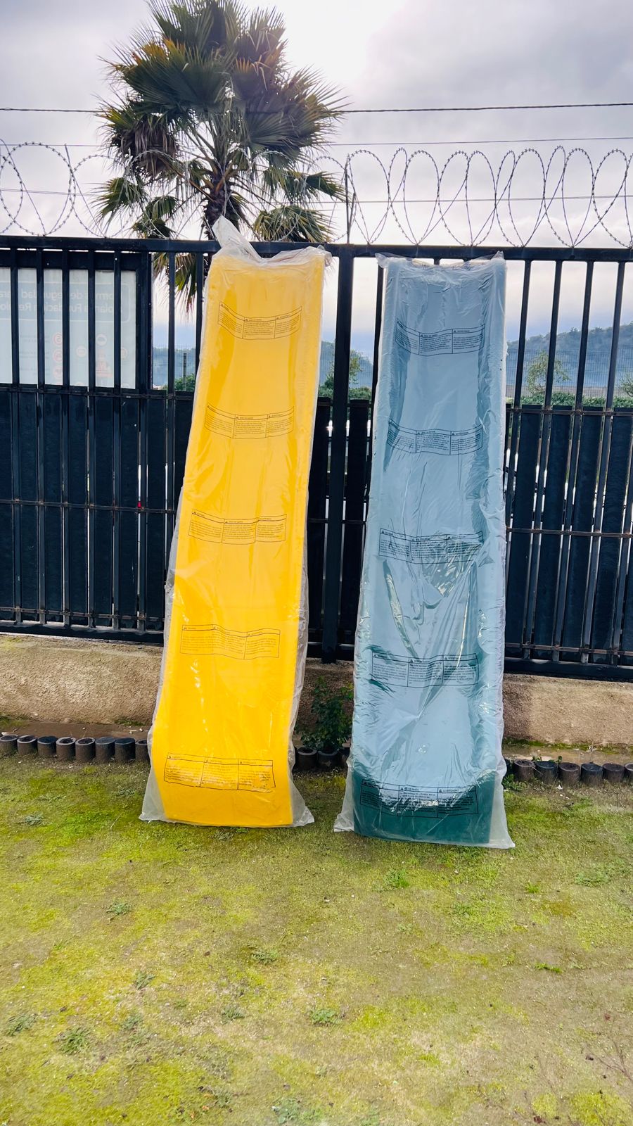 Tobogan Ondas Para Niños - Amarillo y Verde